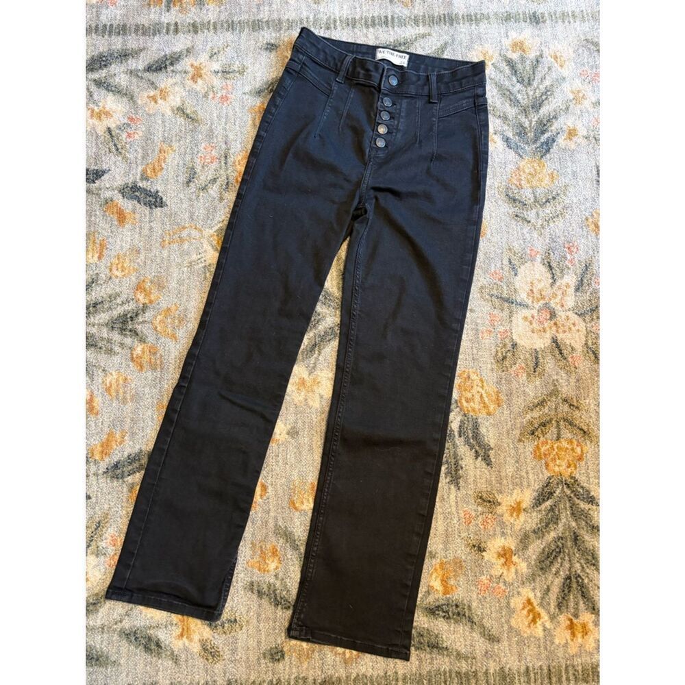 Free People Aster Jeans Women's 26 Asteroid Cotton Straight Leg